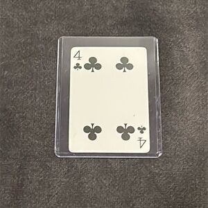 Tiffany & Co. Green and Gold Playing Card